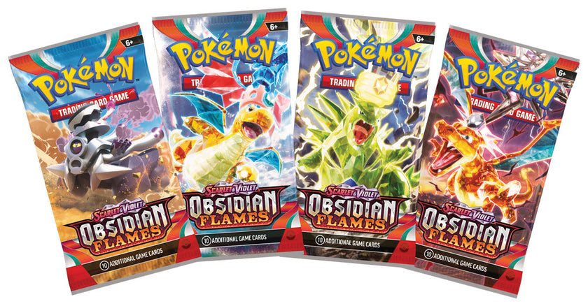 Scarlet and Violet Obsidian Flames - Pokémon Booster Pack + Promo