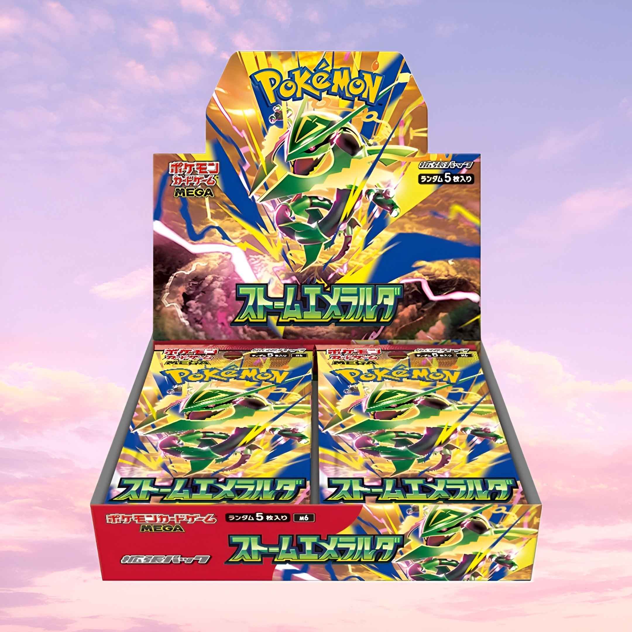 Pokemon Storm Emeralda Japanese Booster Box