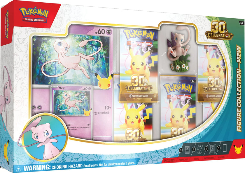 [PREORDER] Pokémon TCG - Mega Evolution - 30th Celebration - Figure Collection - Mew - 2026-11-06