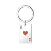Poker Keychain Necklace