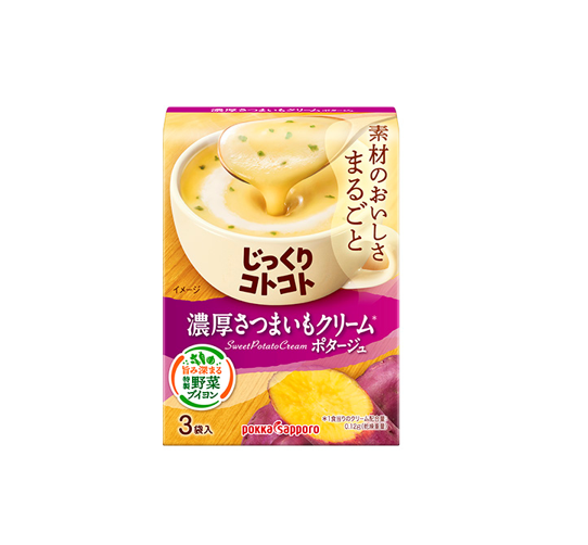 Pokka Sapporo Sweet Potato Cream Soup (63.6G) [Best Before Date: 2026.07]