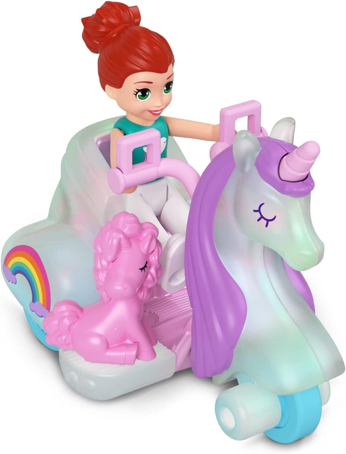 Polly Pocket - Pollyville Single Fig & Car