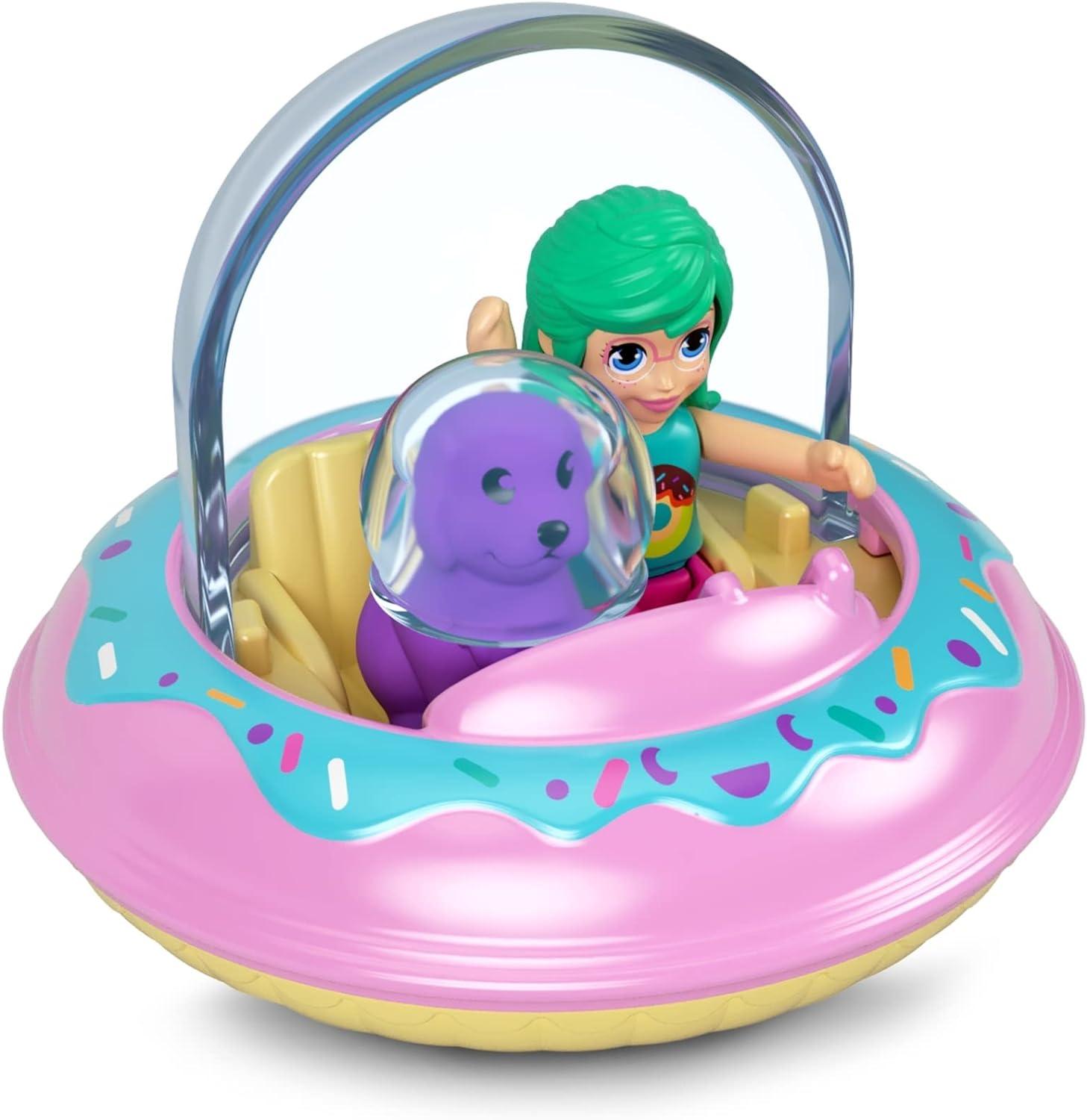 Polly Pocket - Pollyville Single Fig & Car