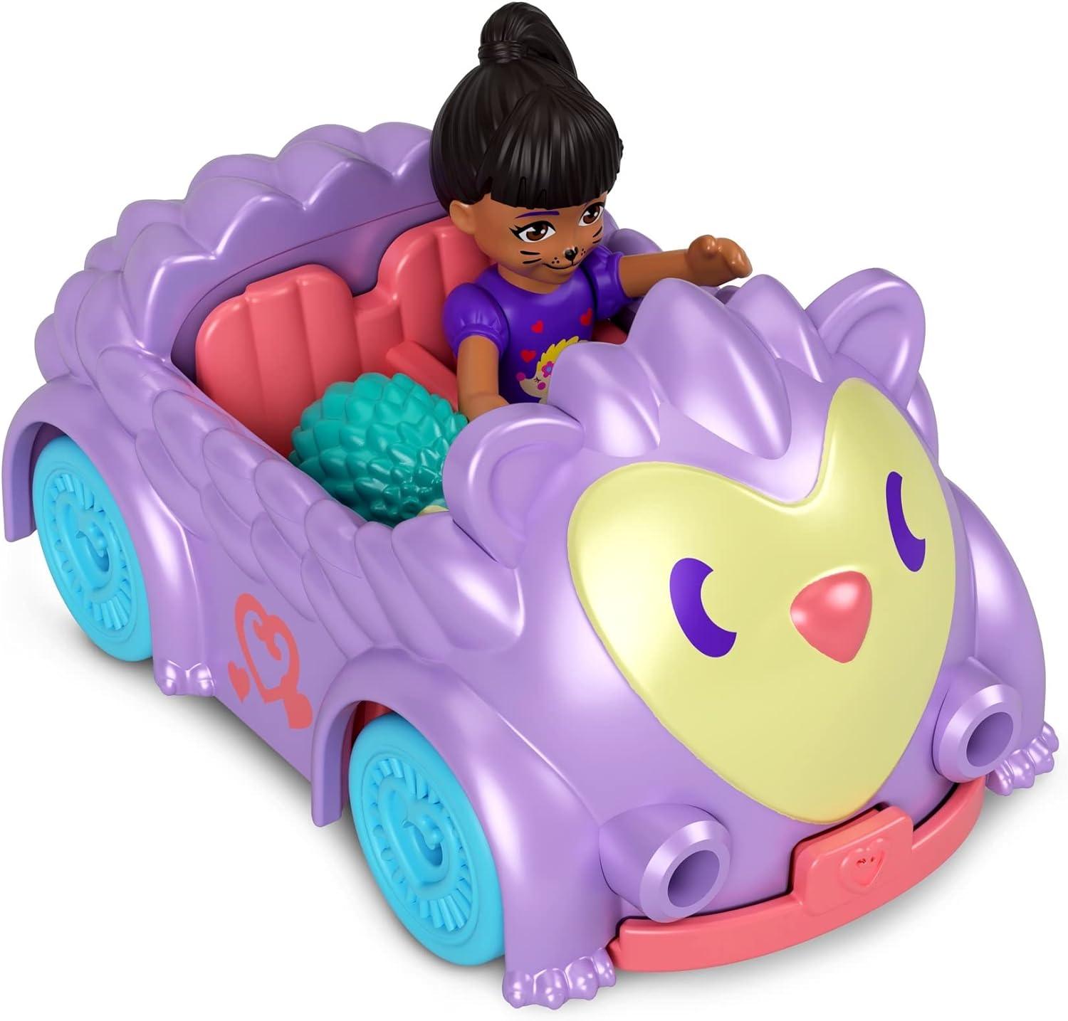Polly Pocket - Pollyville Single Fig & Car