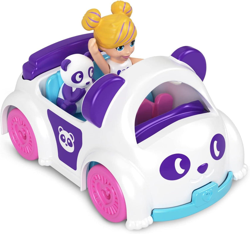 Polly Pocket - Pollyville Single Fig & Car