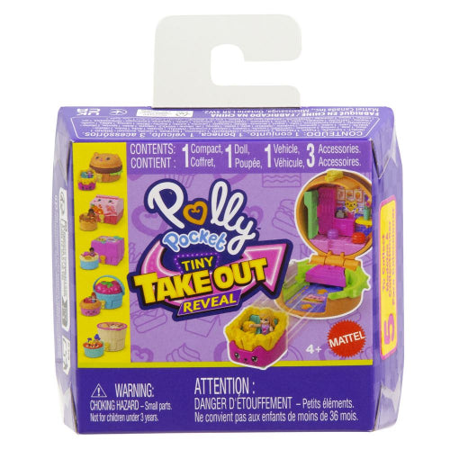 Polly Pocket - TINY TAKEOUT REVEAL CDU ASST