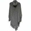 Poncho col montant
