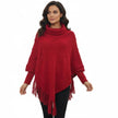 Poncho col montant