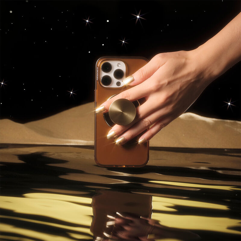 PopSockets - Pop Deluxe - Or Aluminium