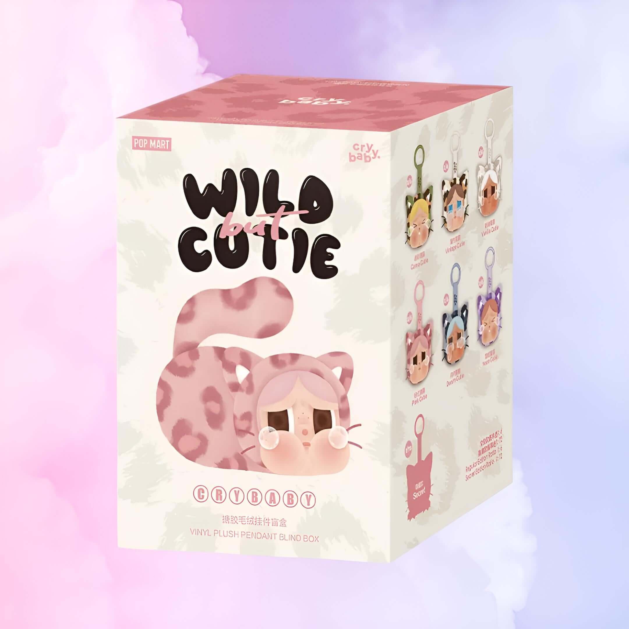 Popmart CryBaby - Wild But Cutie Plush Charm Blind Box