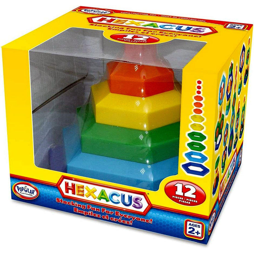 Popular Playthings - Hexacus 12 pièces (bilingue)