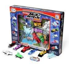 Popular Playthings - MICRO Mix or Match Vehicles Deluxe 2 (Bilingual)