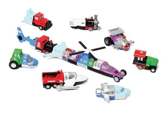 Popular Playthings - MICRO Mix or Match Vehicles Deluxe 2 (Bilingual)