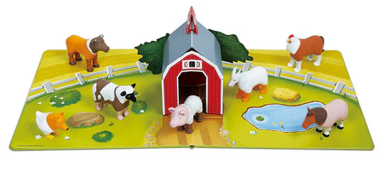 Popular Playthings - MINI Magnetic Mix or Match Farm (Bilingual)