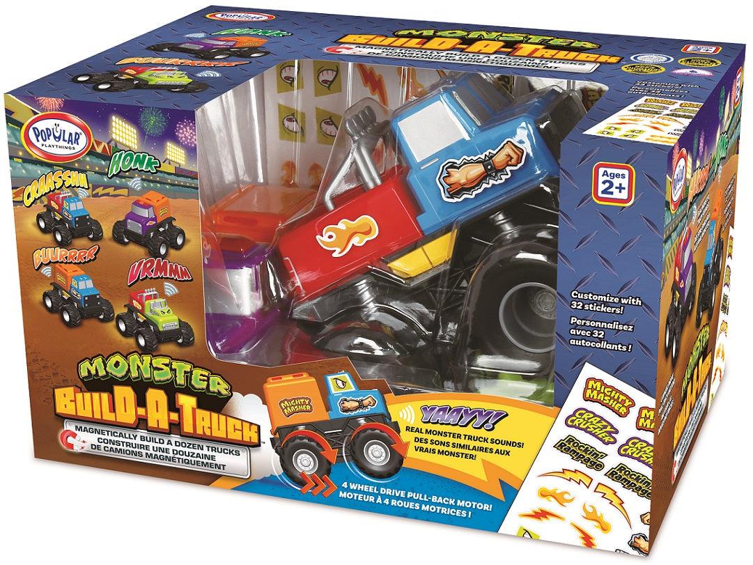 Popular Playthings - Magnetic Monster Build-A-Truck