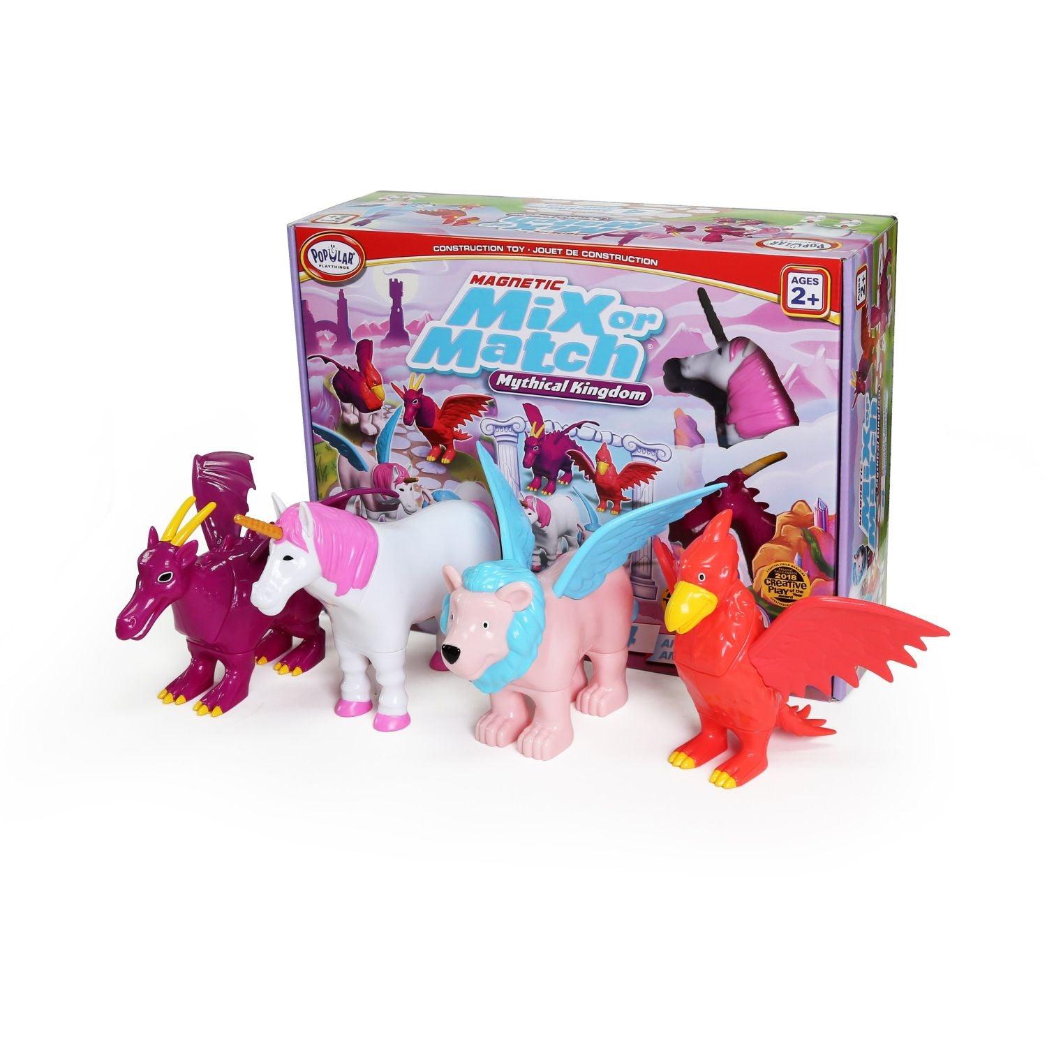 Popular Playthings - Mix or Match Animals - Mythical Kingdom 2 (Bilingual)