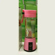 Portable Blender Cup with USB Rechargeable Mini Fruit Juice Mixer