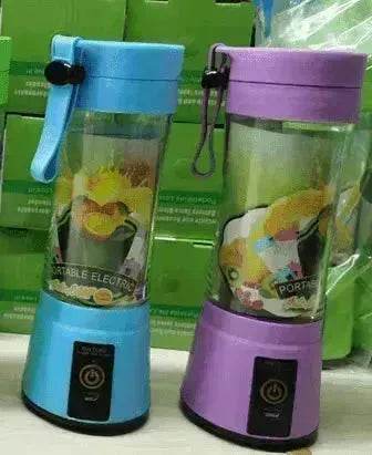 Portable Blender Cup with USB Rechargeable Mini Fruit Juice Mixer