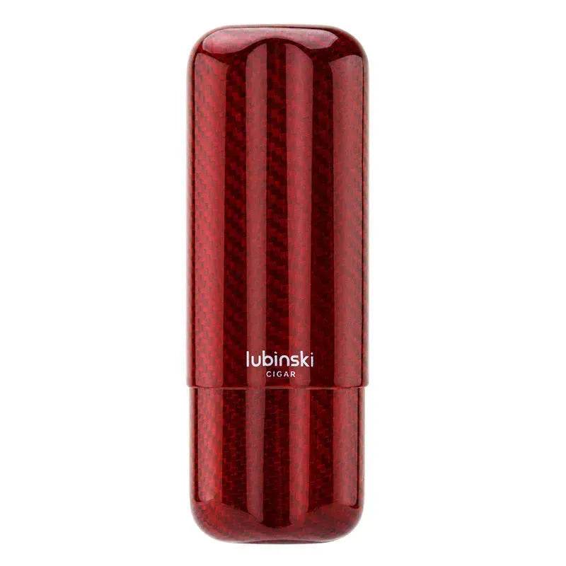 Portable Carbon fibre Travel Cigar case.