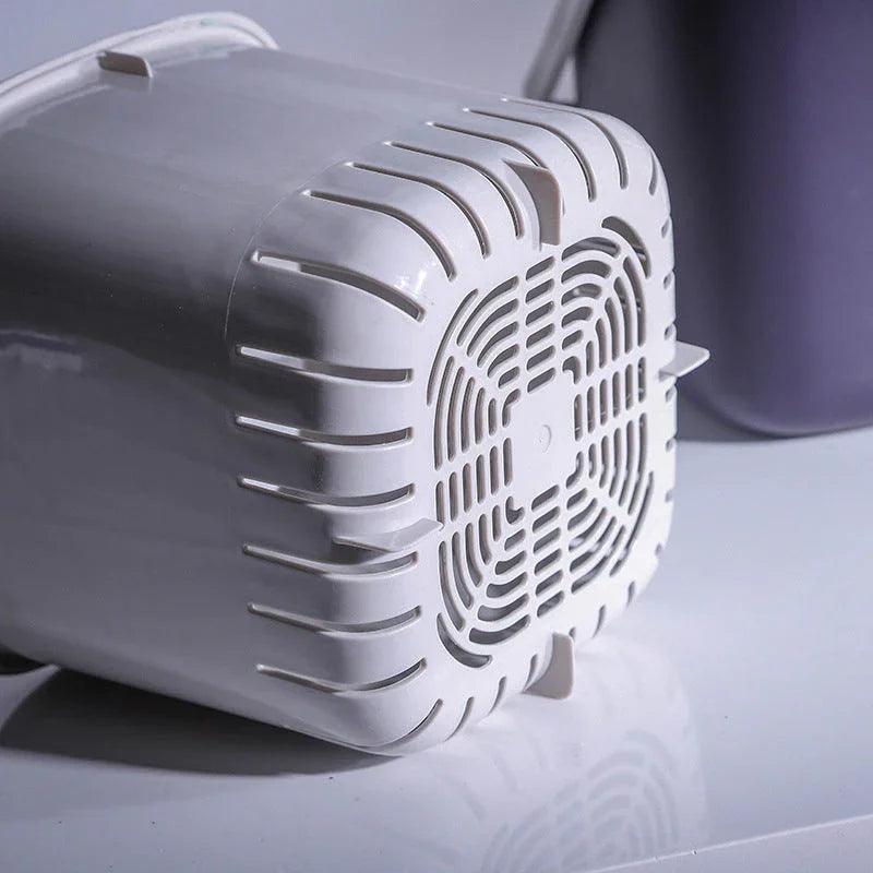 Portable Garbage Storage Bin With Lid