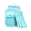 Travel Luggage Packing Cubes Set – Lightweight Waterproof Organizer (6 Pieces)