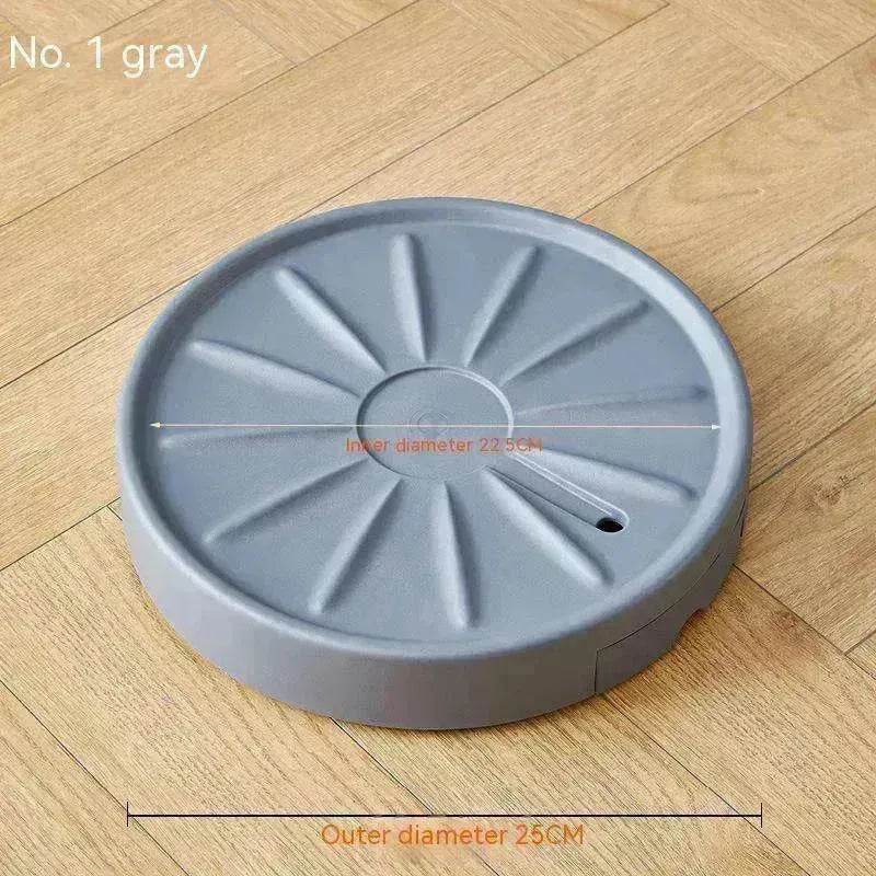 Portable Universal Flowerpot Tray Pulley Base