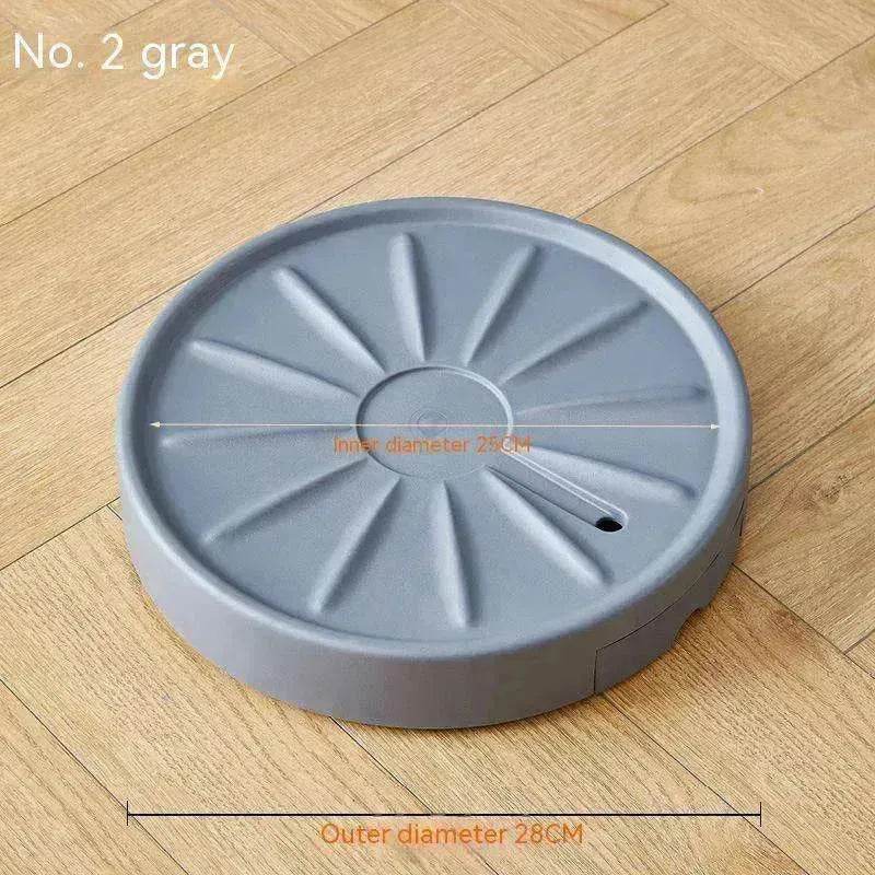Portable Universal Flowerpot Tray Pulley Base