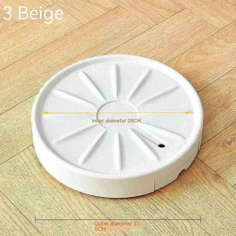 Portable Universal Flowerpot Tray Pulley Base
