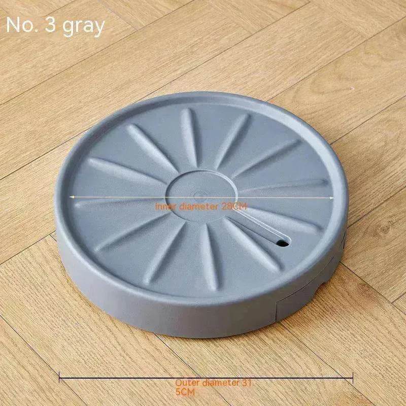 Portable Universal Flowerpot Tray Pulley Base