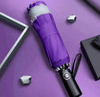 Portable Windproof Umbrella, 10Ribs Auto Close, Reflective for Safety