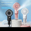 Portable on the go fan humidifier powered by USB