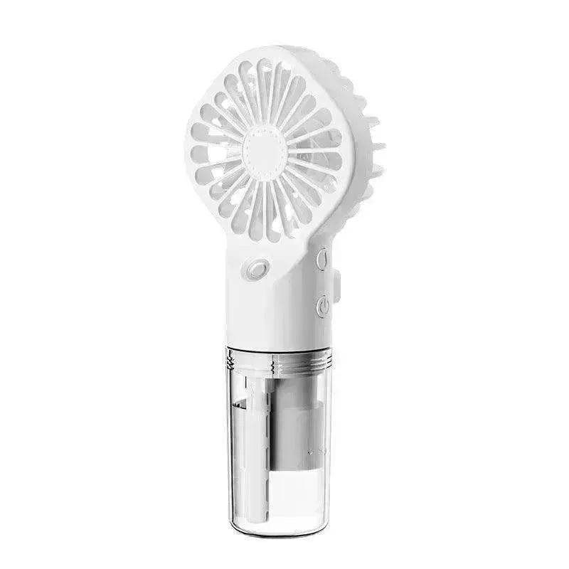 Portable on the go fan humidifier powered by USB