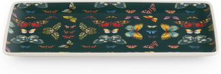 Portmeirion - Botanic Garden Harmony Accents Green Rectangular Tray | 13 x 7.5 in