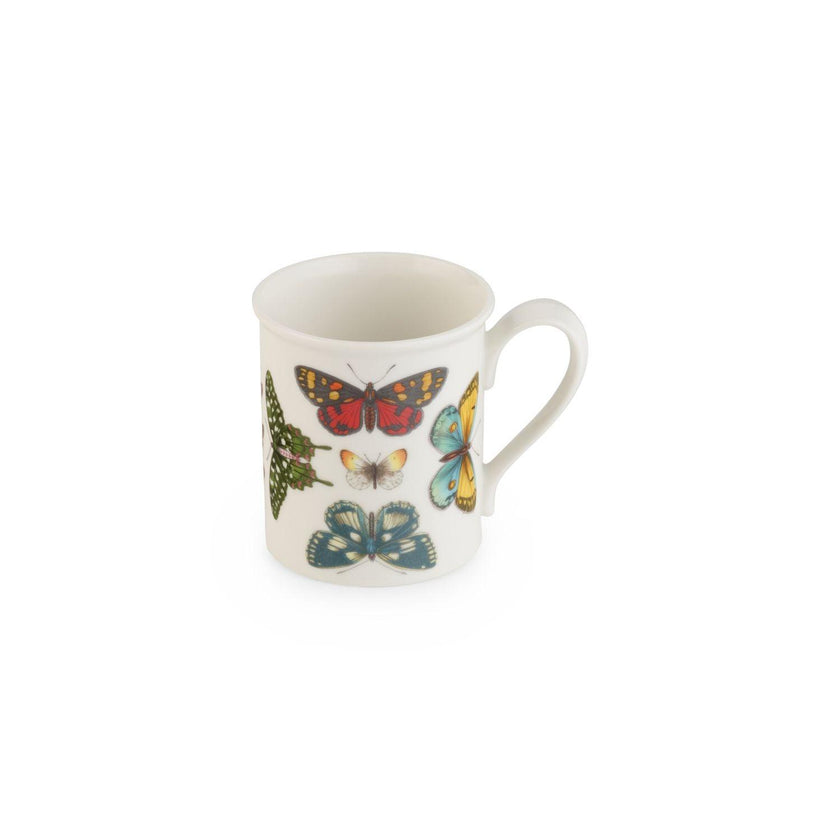 Portmeirion - Mug blanc Botanic Garden Harmony Accents (lot de 4) | 14 oz