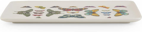Portmeirion - Plateau rectangulaire blanc Botanic Garden Harmony Accents | 33 x 19 cm