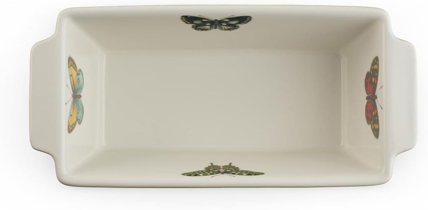 Portmeirion - Moule à pain rectangulaire Botanic Garden Harmony, grand modèle | 28 x 14 cm