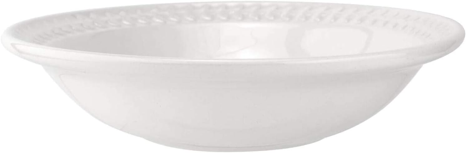 Portmeirion - Botanic Garden Harmony Pasta Bowl - White | 9 in