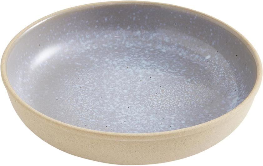 Bol de service bas Minerals de Portmeirion - Aquamarine | 8,7 pouces