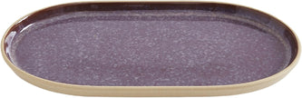 Portmeirion - Minerals Medium Oval Platter - Amethyst | 12 in