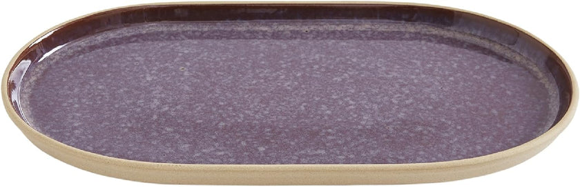 Portmeirion - Minerals Medium Oval Platter - Amethyst | 12 in