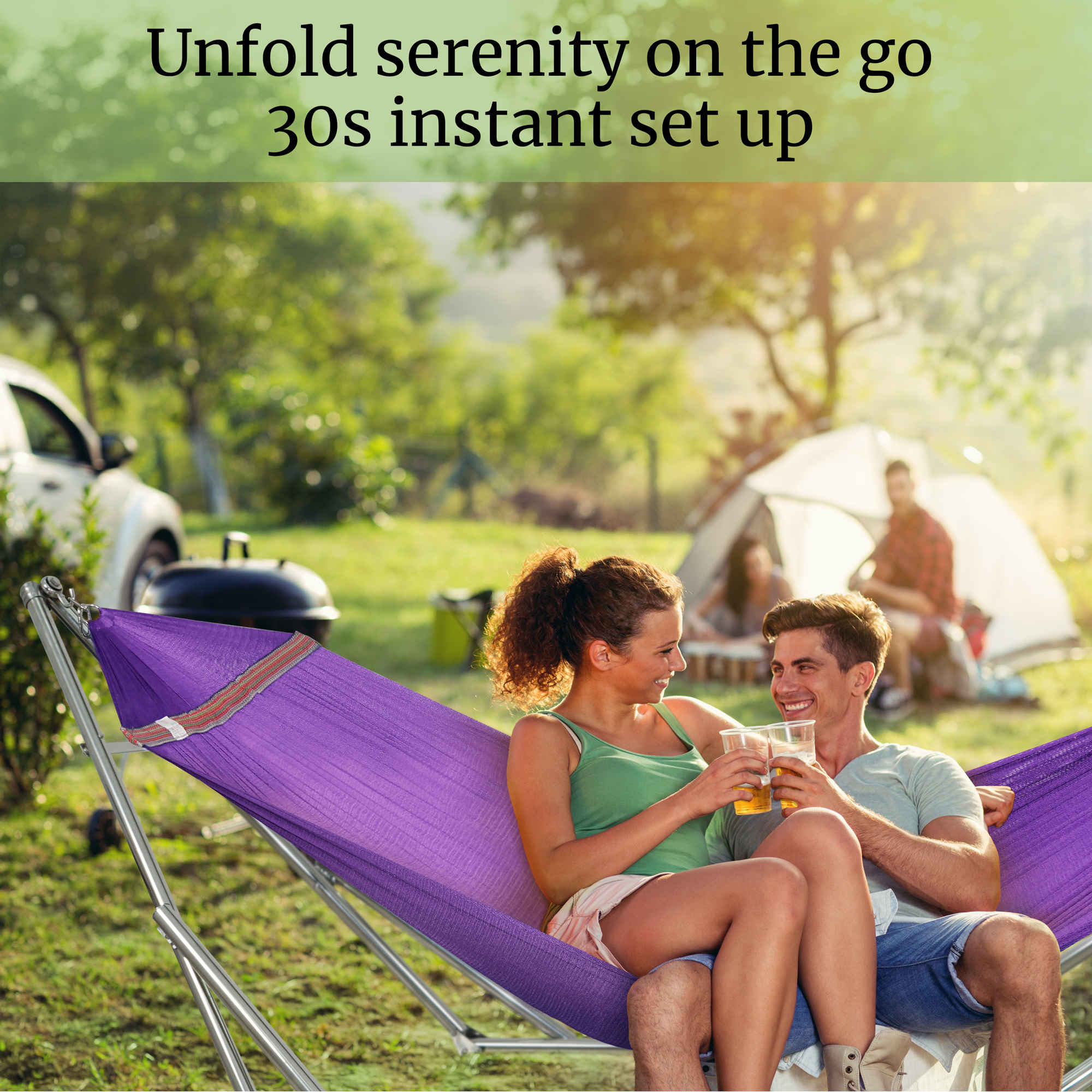 Universal Stainless Steel Hammock Stand