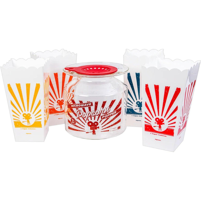 Prepara - Catamount Microwave Corn Popper 2Pc/St Gift Set