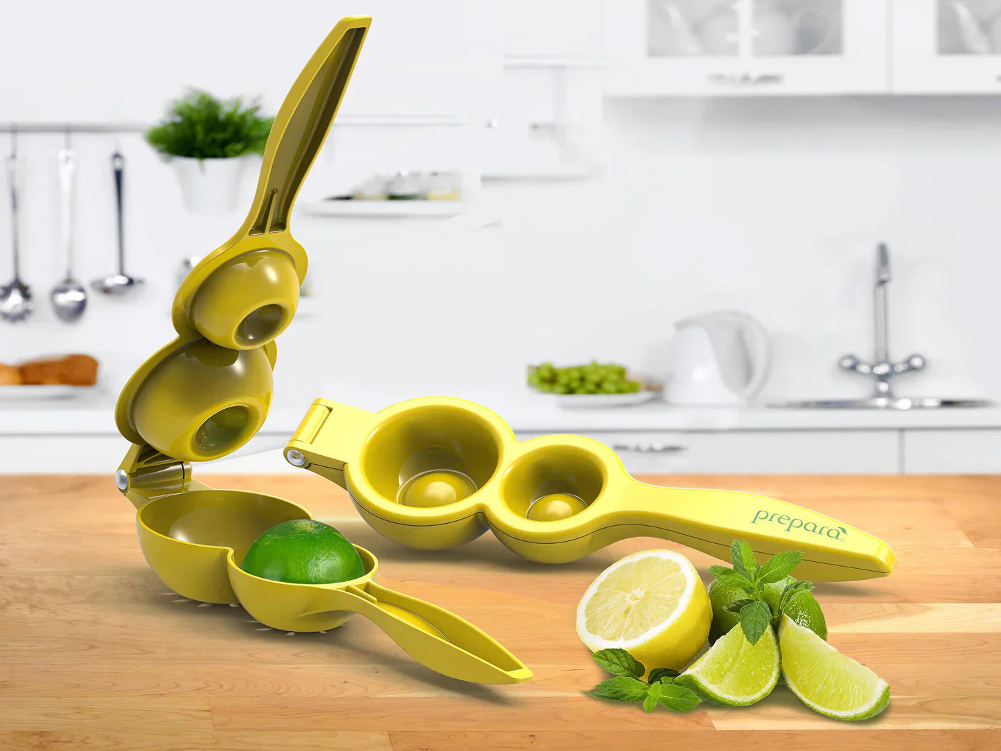 Prepara - Double Squeeze Juicer Yellow