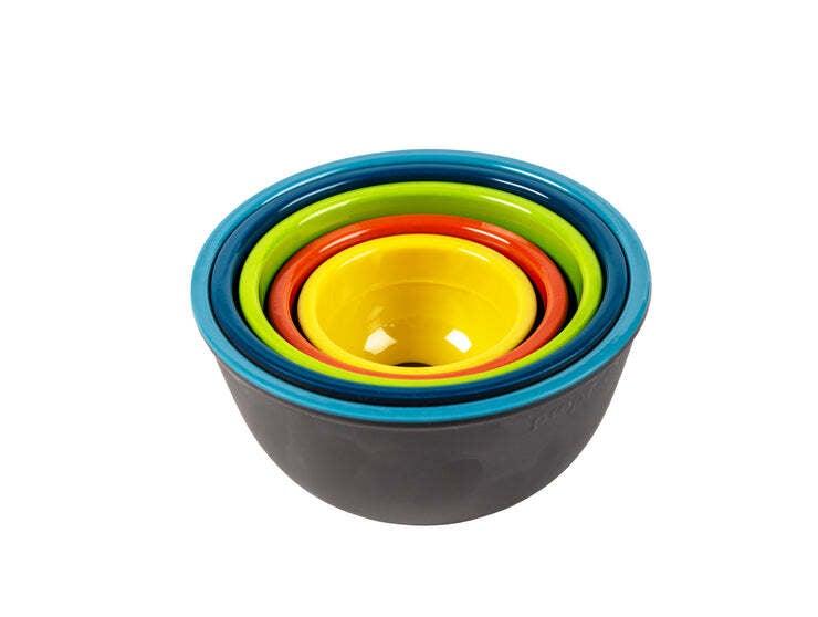 Prepara - Pinch Bowl Set 5Pc/St Two-Tone Grey Melamine
