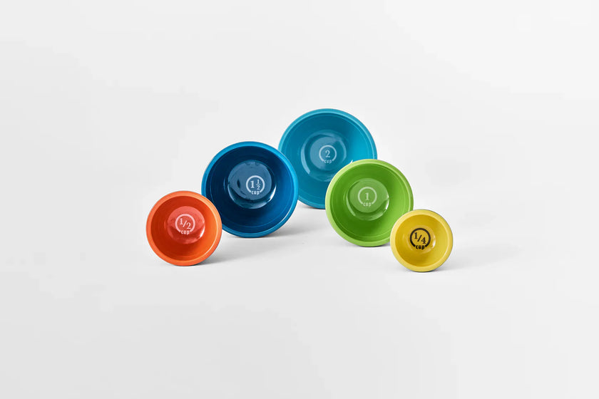 Prepara - Pinch Bowl Set 5Pc/St Two-Tone Grey Melamine