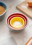 Prepara - Pinch Bowl Set 5Pc/St Two-Tone Grey Melamine