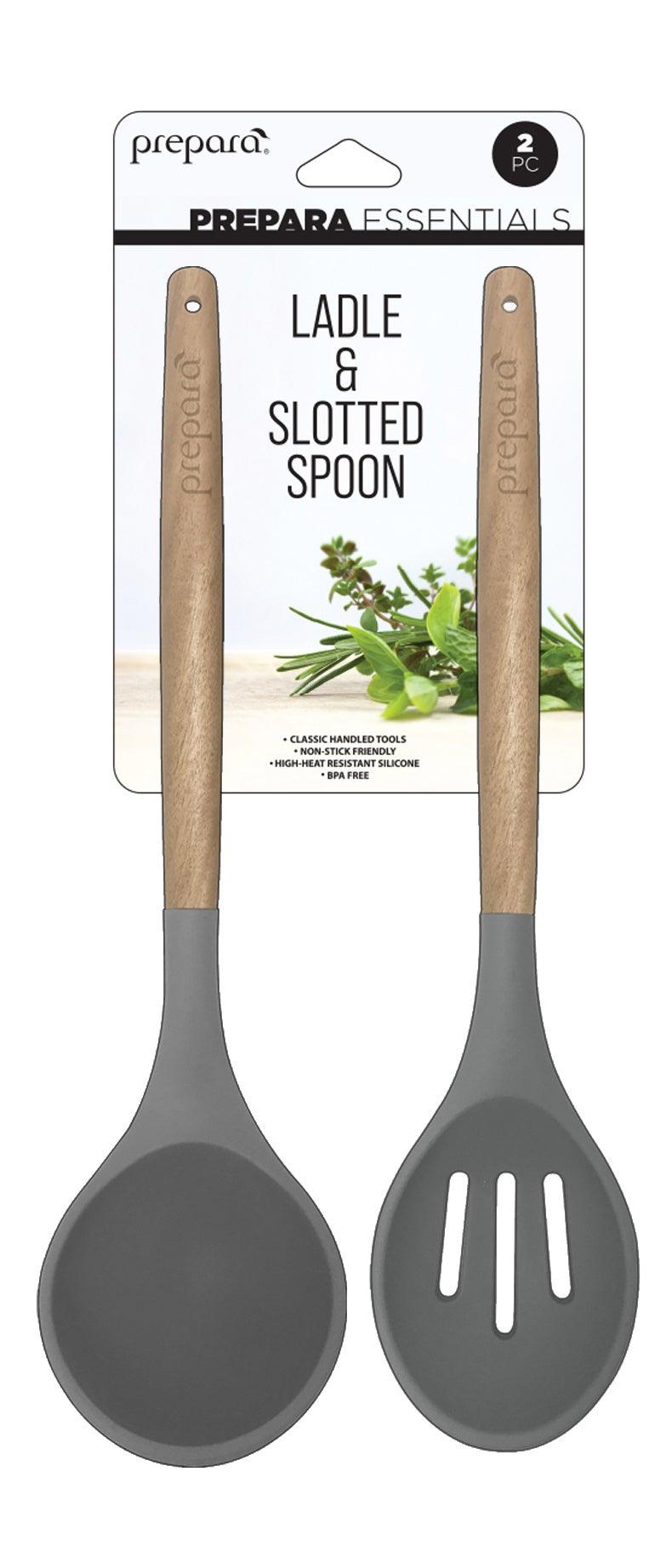 Prepara - Silicone Ladle & Slotted Spoon 2/Set