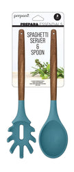 Prepara - Silicone Spaghetti & Solid Spoon Set of 2