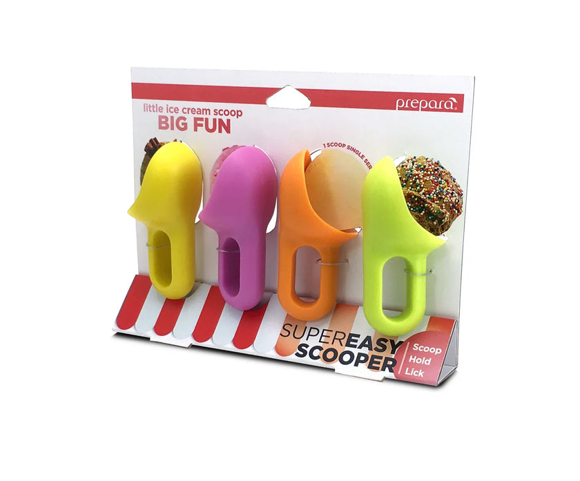 Prepara - Super Easy Scooper 4/Pk Assorted