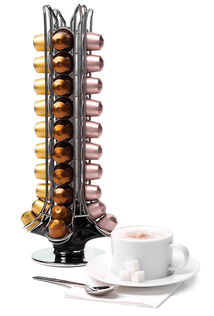 Prepara - Vertuoso Coffee Capsule Carousel Black Holds 20/Capsules